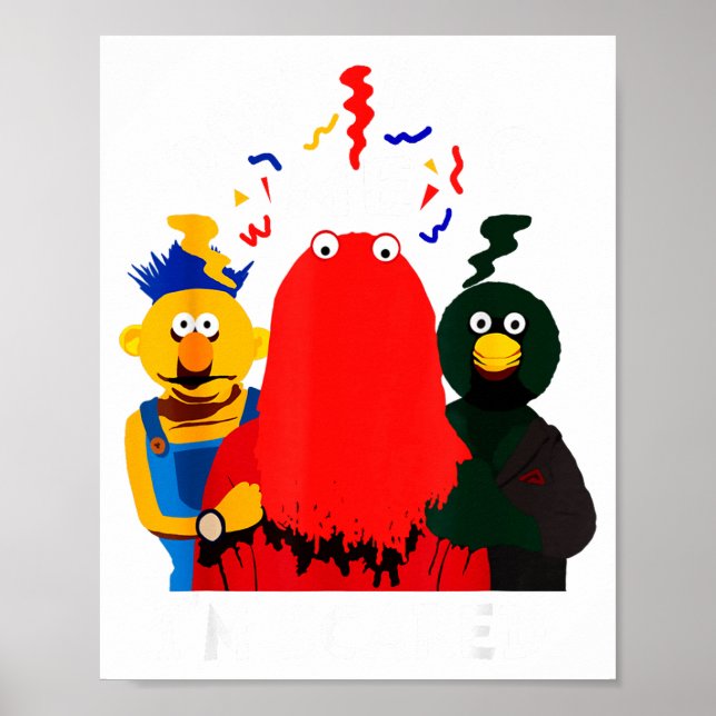 Poster Don't Hug Me I'm Eds Funny Saying Sarcasm  (Frente)