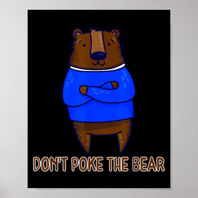 Poster Don't Ke The Bear Gift  (Frente)