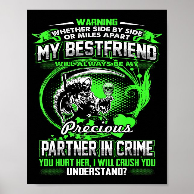 Poster Don't Mess With My Friend  (Frente)