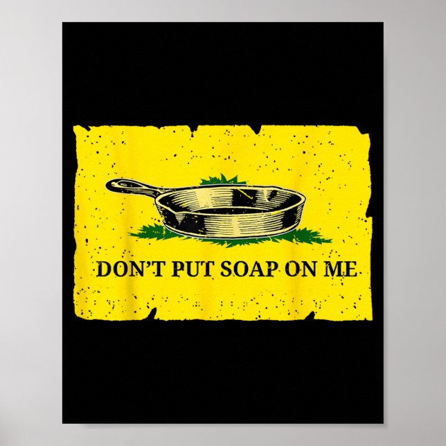 Poster Don't Put Soap On Me  (Frente)