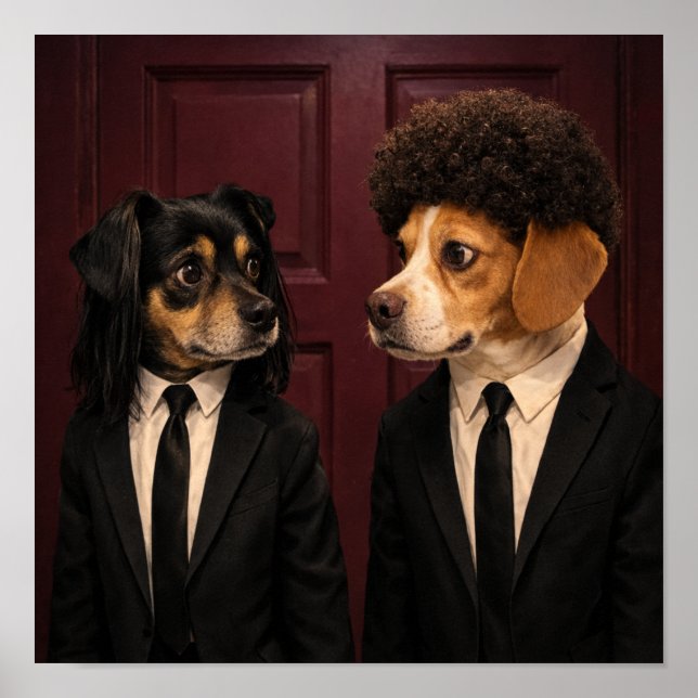 Poster "Don't Say 'What' Again!" (Frente)