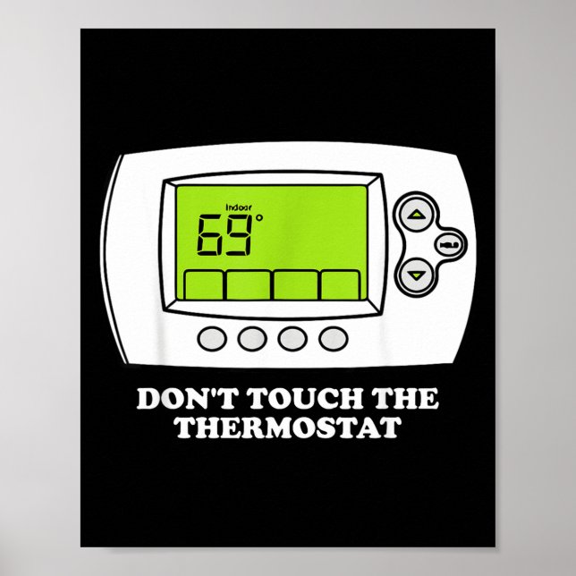 Poster Don't Touch The Tat Apparel  (Frente)