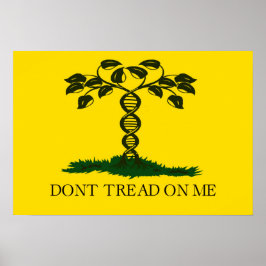 Poster Don't Tread on Me - for scientists