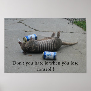 Poster Don't you hate it when you lose control