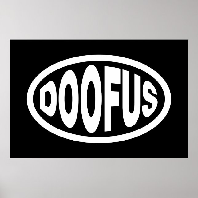 POSTER DOOFUS (Frente)