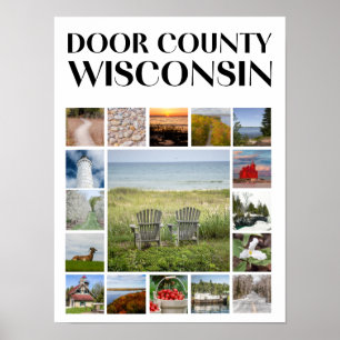 Poster Door County, Wisconsin - Vistas Cênicas