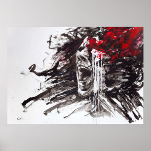Poster Dor de cabeça de cluster por Agnes-Cecile
