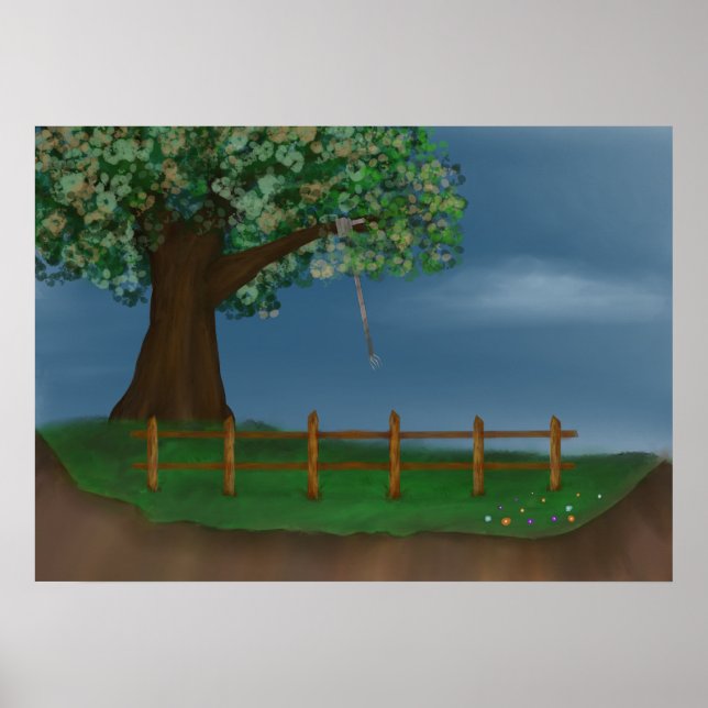 Poster Dor leve- Esperando (Frente)