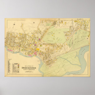 Póster Dorchester, Massachusetts 3