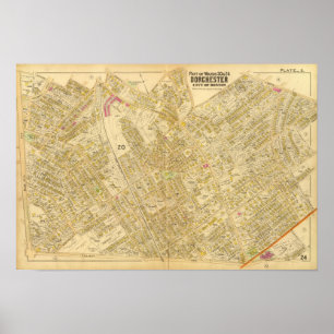 Poster Dorchester, Massachusetts 4