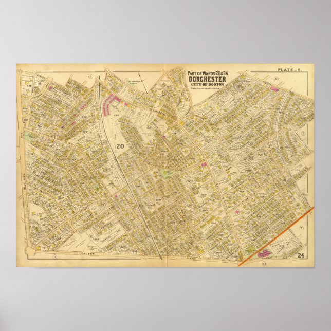 Poster Dorchester, Massachusetts 4 (Frente)