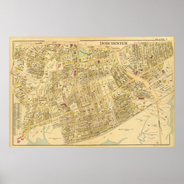Poster Dorchester, Massachusetts 6 (Frente)