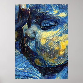 Poster dormindo novo mundo, nos braços do amor.