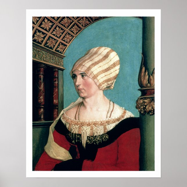 Poster Dorothea Kannengiesser, 1516 (tempera sobre madeir (Frente)