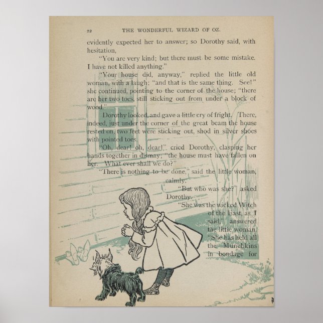 Poster Dorothy's House Matares The Wicked Witch (Frente)