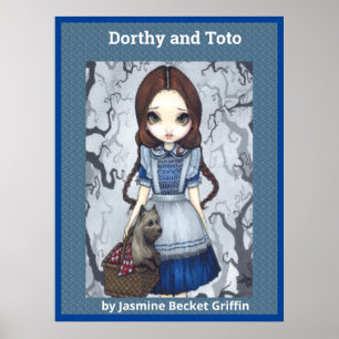 Poster Dorthy e Toto por Jasmine Becket Griffin