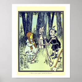 Poster Dorthy & Espantalho encontram o Homem de Lata
