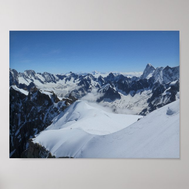 Poster dos Alpes Franceses (Frente)