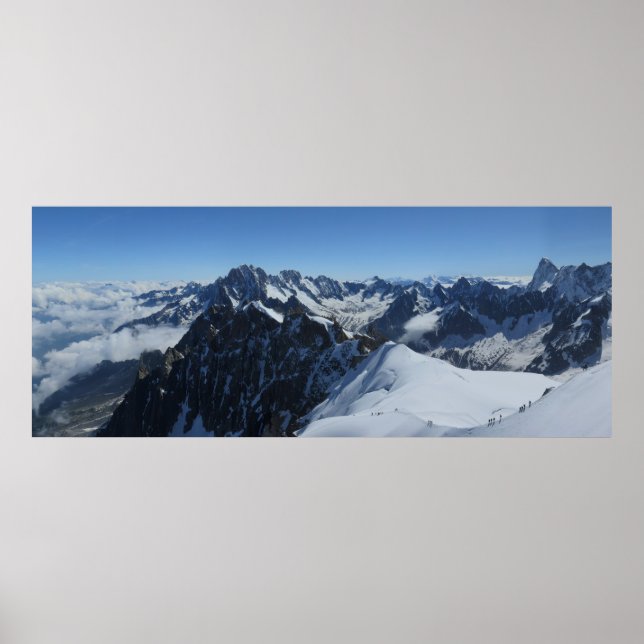 Poster dos Alpes Franceses (Frente)