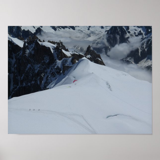 Poster dos Alpes Franceses (Frente)