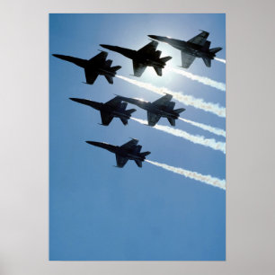 Poster dos anjos azuis