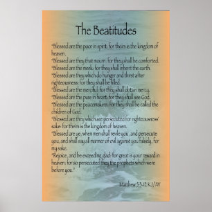 Poster dos Beatitudes (surf de Sanibel)