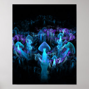 Poster dos cogumelos