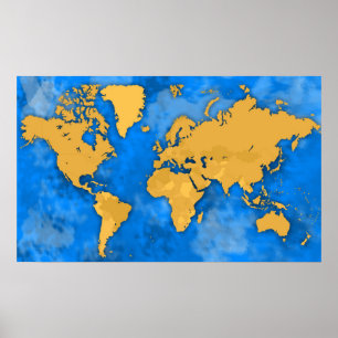 poster dos continentes