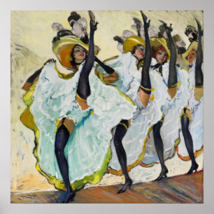 Poster dos dançarinos do Cancan