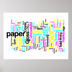 Poster dos desenhistas de CMYK