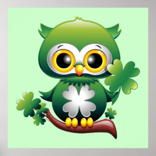 Poster dos desenhos animados de St Patrick da