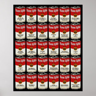 Poster dos Direitos Humanos