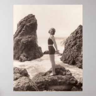 Poster dos fatos de banho do vintage - 1766993-1