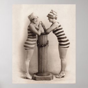 Poster dos fatos de banho do vintage - 1780186-1