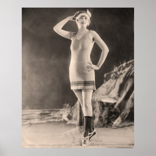 Poster dos fatos de banho do vintage - 1780188-1