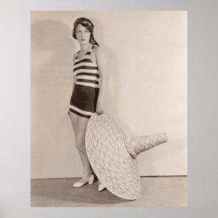 Poster dos fatos de banho do vintage - 1780221-1