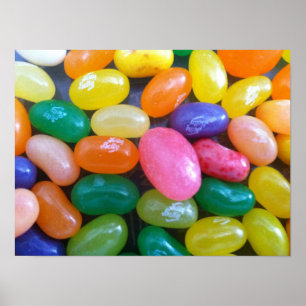 Poster dos feijões de geléia