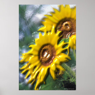 Poster dos girassóis