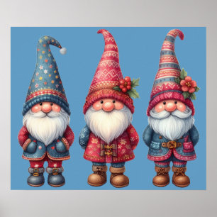 Poster dos Gnomos de Natal