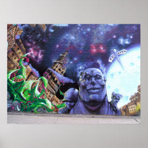 Poster dos grafites de Montreal