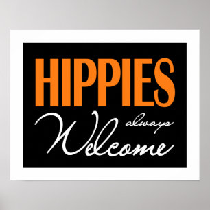 Poster Dos hippys boa vinda sempre