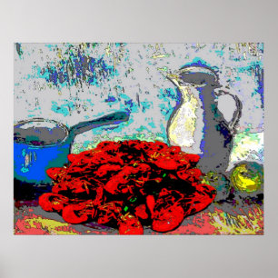 Póster Dos lagostins vida ainda, Fauvism
