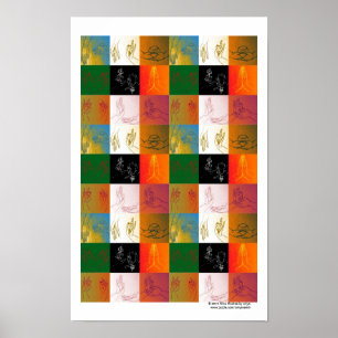 Poster dos Nove Mudras B