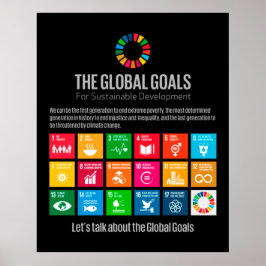 Poster dos Objetivos Globais