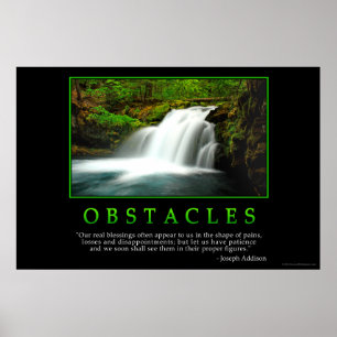 Poster dos obstáculos