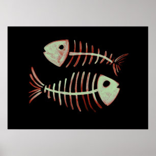 Poster dos ossos desencapados