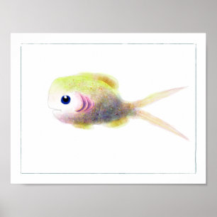 Poster dos peixes da fantasia: Gilly