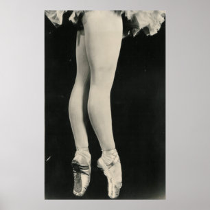 POSTER DOS PÉS DA BAILARINA
