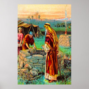 Poster dos poços das escavações de Isaac da gé