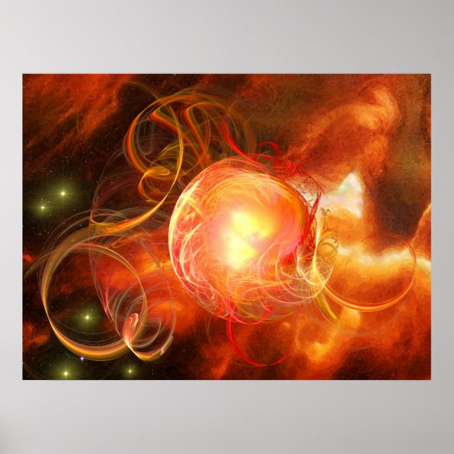 Póster Dos Restantes de uma Estrela Morta - 2008 (Frente)